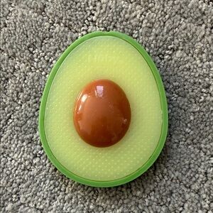 Green and Brown Avocado Teething Toy for Kids